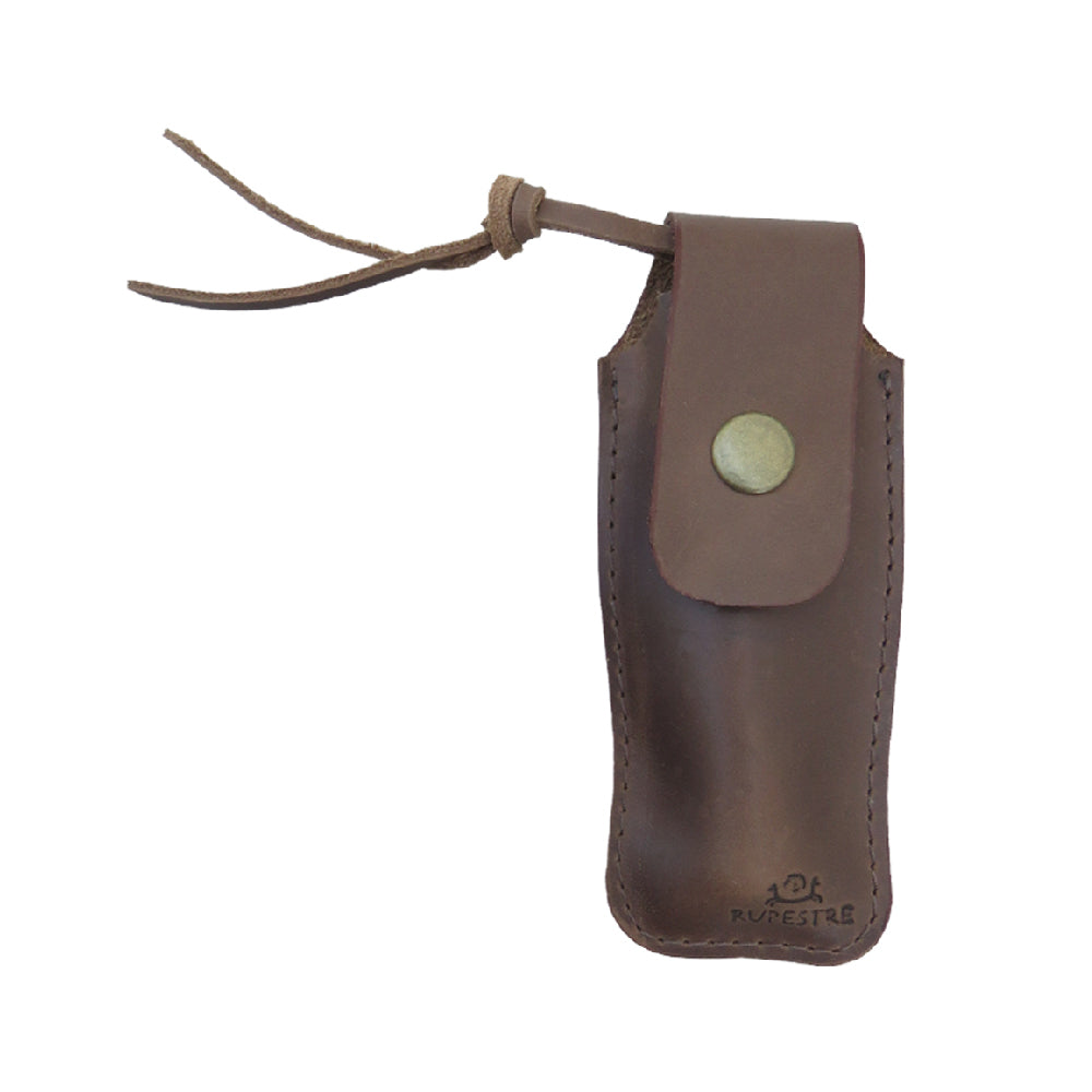 Cortapluma con funda de Cuero